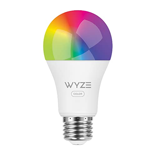 Wyze Smart Bulb with Color for Alexa/Google, One-Pack