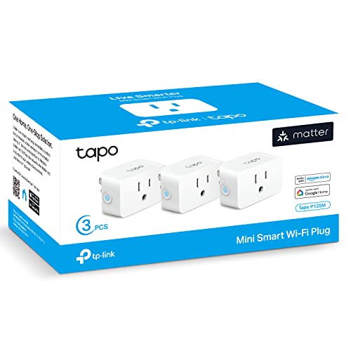 Tapo Matter Supported Smart Plug Mini (3pk)