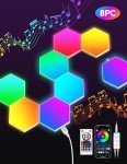 TECKNET RGB Hexagon LED Wall Light Panels