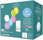 Color Changing LED Hexagon Tile Panels (6 Pack)