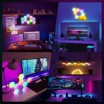 Smart RGB Hexagon Light Panels - 12 Pack