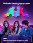 TECKNET RGB Hexagon LED Wall Light Panels