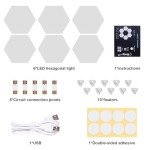 Hexagon LED Night Light with Touch Sensor