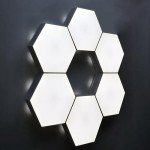 Hexagon LED Night Light with Touch Sensor