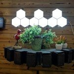Hexagon LED Night Light with Touch Sensor