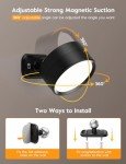 Brightown LED Rechargeable Magnetic Wall Sconces - 2 Pack