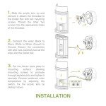 10 Inch Brushed Nickel LED Wall Sconce Light