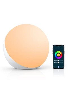 Smart RGB LED Table Lamp with Voice Control