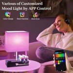 Smart RGB Table Lamp with Alexa & Remote