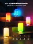 Govee RGBIC Smart Touch Table Lamp with Color Modes