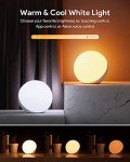 Smart RGB LED Table Lamp with Voice Control