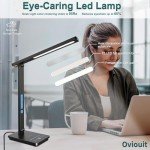 10-in-1 LED Smart Desk Lamp with Wireless Charger