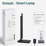 10-in-1 LED Smart Desk Lamp with Wireless Charger