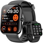 Alexa Smart Fitness Watch with Touchscreen & Call Function