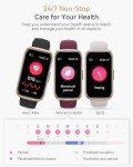 Smart Fitness Tracker Watch with Heart Rate Monitor