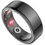 Kuxlagz Smart Health Tracker Ring - Black