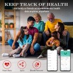 Smart Health Ring Fitness Tracker for All Users