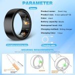 SSPATIOS Smart Health Ring - Sleep & Step Tracker