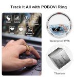 POBOVi Smart Ring - Sleep, Stress, & HR Tracker