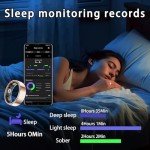Smart Health Tracking Ring for Fitness and Sleep