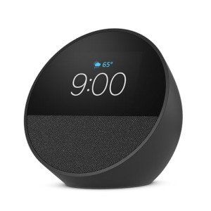 Smart Alarm Clock with Alexa - Amazon Echo Spot