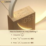 Vivilumens Sunrise Alarm Clock with White Noise