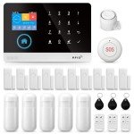 Clouree Wireless Home Alarm System Kit