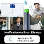 Smart DIY Home Alarm System with Phone Alerts