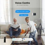 Smart Wireless Home Alarm System with App Alert