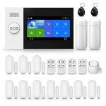 WiFi Touch Screen Home Alarm System Kit