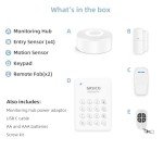 Wireless Smart Home Alarm System – 9 Piece Kit