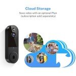 1080P Smart Wireless Video Doorbell with Night Vision