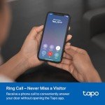 TP-Link Tapo 2K Smart Video Doorbell Camera