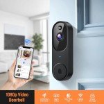 GridTera Wireless Smart Video Doorbell with AI Detection