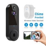 BoldHero Wireless 1080p Video Doorbell Camera