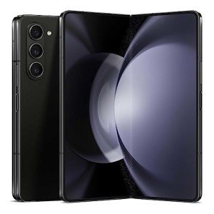 SAMSUNG Galaxy Z Fold5 AI Phone, 256GB Unlocked Android Smartphone, Big 7.6” Screen for Streaming, Gaming, Dual App View, One-Hand Control, Hands-Free Use, US Version, 2023, Phantom Black