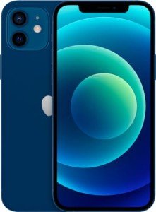 Apple iPhone 12, 256GB, Blue - Unlocked (Renewed Premium)