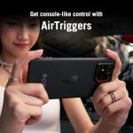 ASUS ROG Phone 9 Unlocked Android Phone, US Version, 6.78" 185Hz AMOLED Display, 256GB Storage, 12GB RAM, 5800mAh Battery, 50MP Gimbal Camera, 32MP Front, Snapdragon 8 Elite, Dual-SIM, Phantom Black