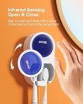 LED Smart Toothbrush Cleaner and Holder for Bathrooms