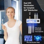 Rechargeable UV Toothbrush Sanitizer and Holder