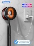 Smart Toothbrush Holder with Heat Dryer & Covers
