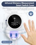 UV Toothbrush Cleaner with Smart Sensor and LED