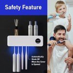 Rechargeable UV Toothbrush Sanitizer and Holder