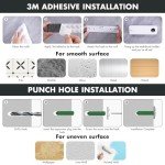 Auntyfey Wall-Mounted Toothbrush Sanitizer with Timer