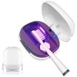 Portable Toothbrush Sanitizer Case with Light