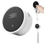Smart Wall-Mounted Toothbrush Holder with Auto Cover