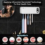 StarWin Wall-Mounted Toothbrush Cleaner with Timer