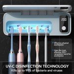 StarWin Wall-Mounted Toothbrush Cleaner with Timer