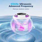 Ultrasonic Cleaner with UV Light for Dental Care