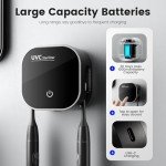 XiaoKJ Wall-Mounted Toothbrush Holder and Cleaner